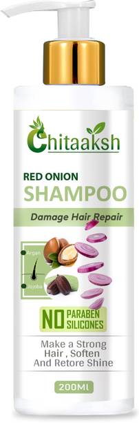 CHITAAKSH Anti Pro Damage Hair repair Shampoo with No Parabens, No Sulphate & No Silicones