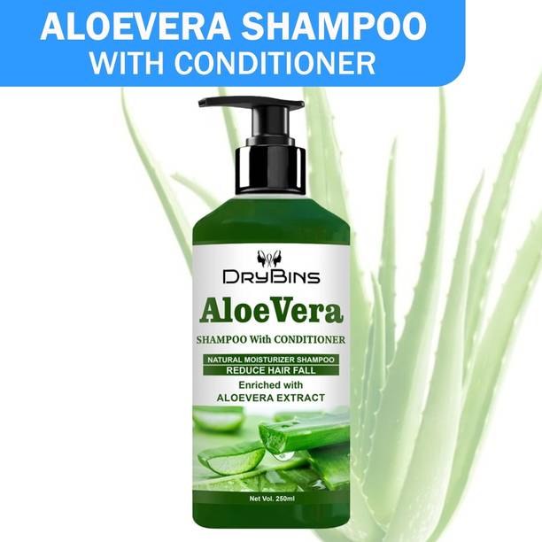 DRYBINS Smooth Manageability Aloe Vera Shampoo Plus Conditioner Pair