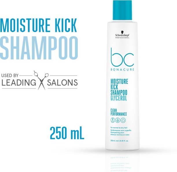 Schwarzkopf Professional BC Hyaluronic Moisture Kick Micellar Shampoo, Blue