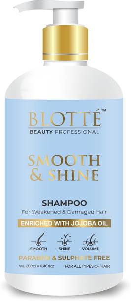 BLOTTE Smooth, Shine with Jojoba Oil Hair Shampoo For Weakened & Damaged Enriched
