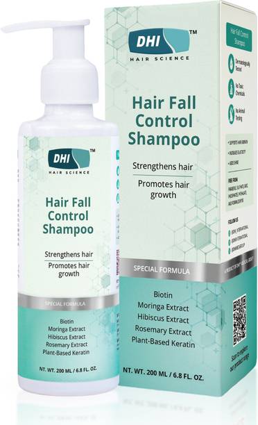 DHI Hair Fall Control Shampoo Promotes Hair Growth Paraben & Sulphate Free
