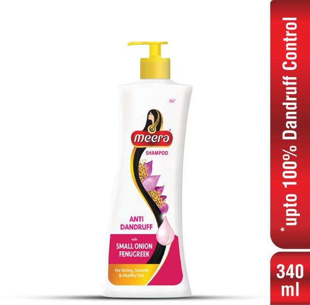 Meera Anti Dandruff Shampoo, With Small Onion & Fenugreek,Paraben Free