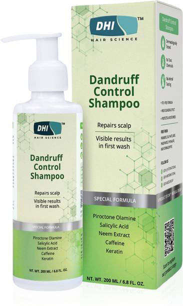 DHI Dandruff Control Shampoo Repairs Scalp Paraben & Sulphate Free