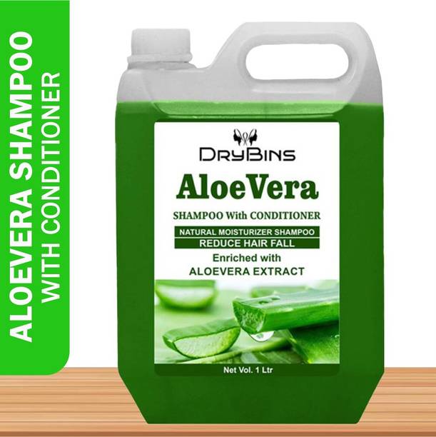 DRYBINS Silk and Shine Aloe Vera Shampoo and Conditioner Treatment