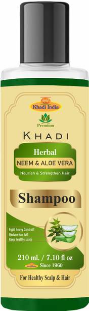 Premium Khadi Natural Neem & Aloevera Shampoo