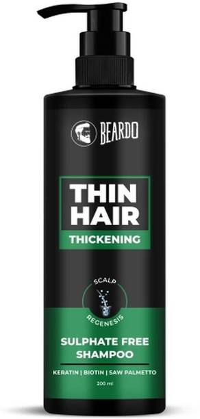 BEARDO Thin Hair Thickening Sulphate Free Shampoo | For Strong & Thick Hair
