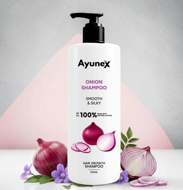 AYUNEX Onion Shampoo 250 ml Refreshing Hair & Scalp Cleanser