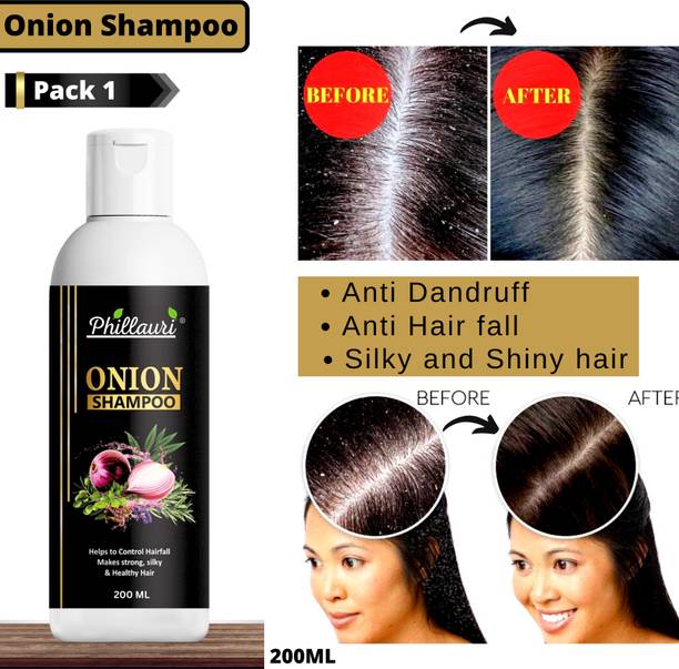 Phillauri Onion Shampoo for Hair Growth and Hair Fall Control