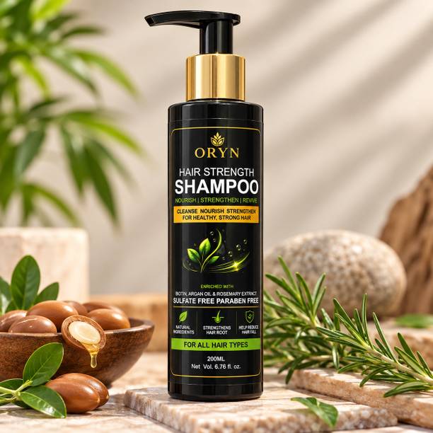 ORYN Hair Strength Shampoo | Biotin, Argan Oil & Rosemary Extract