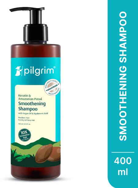 Pilgrim Patua Smoothening Shampoo For Dry & Frizzy Hair|Men & Women
