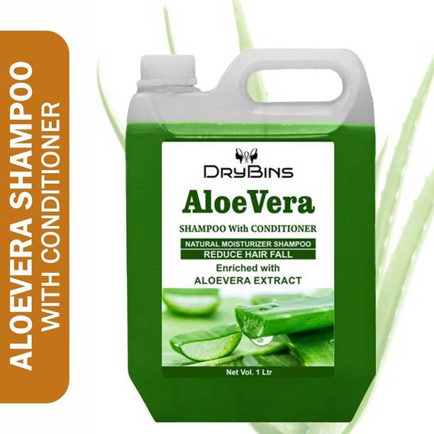 DRYBINS Professional Grade Aloe Vera Shampoo & Conditioner for Healthy Hair Growth