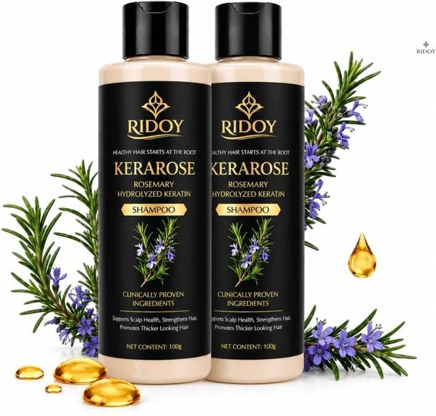 RIDOY Kerarose Rosemary Keratin Shampoo | Advanced Hair Maintenance Support Formula -