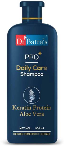 Dr Batra's PRO+ Daily Care Shampoo| Enriched with Keratin Protein, Aloe Vera, Thuja Extracts| Maintains scalp health| Sulphate, Paraben, Silicone Free