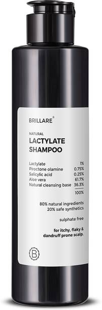 BRILLARE Lactylate Anti-Dandruff Shampoo | Soothes Itchy Scalp & Reduces Dandruff