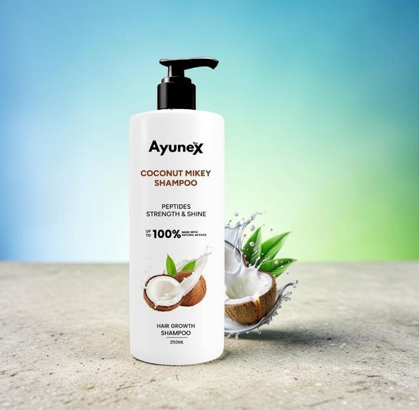 AYUNEX Coconut Milk Shampoo 250ml Nourishing Hair Cleansing Care