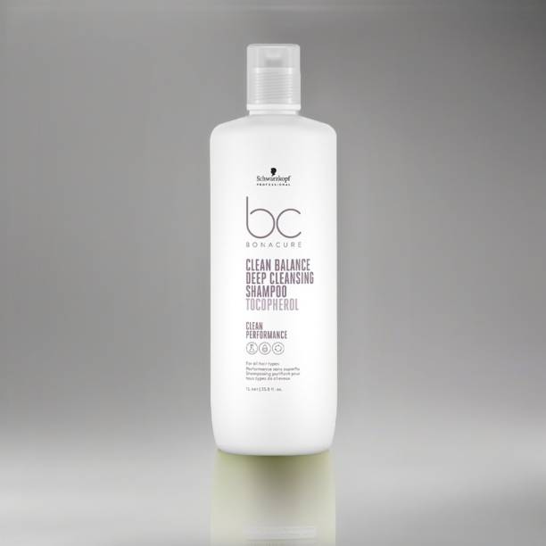 Schwarzkopf Professional Bonacure Clean Balance Deep Cleansing Shampoo with Tocopherol 1000ml