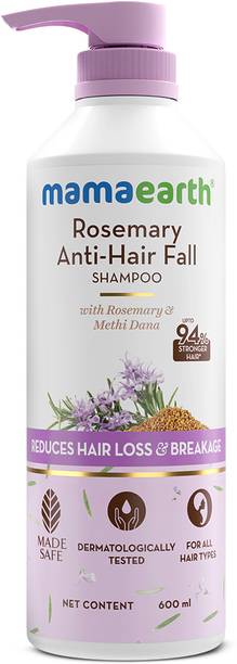 Mamaearth Anti-Hair Fall Shampoo with Rosemary & Methi Dana | Reduce Hair Loss & Breakage