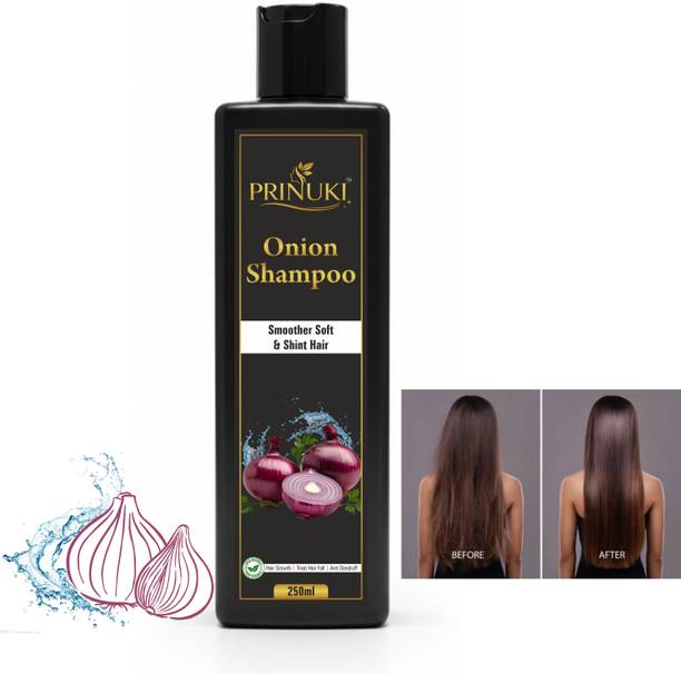 Prinuki Anti-Dandruff Shampoo Upto 100% Dandruff Reduction with Salicylic Acid, Biotin a