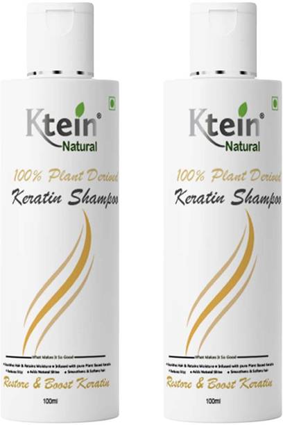 ktein 100% Plant Derived Keratin Shampoo - Pack of 2