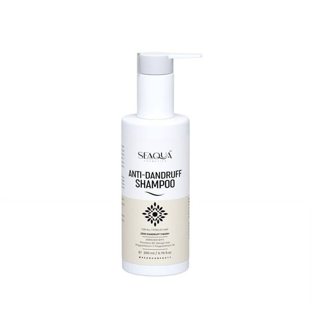 seaqua Anti-Dandruff Shampoo Sulphate and Paraben Free Shampoo for Men & Women