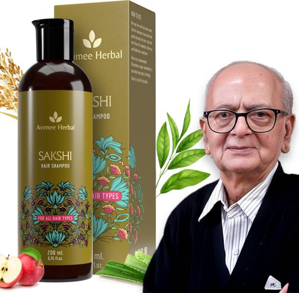 Avimee Herbal Sakshi Hair Shampoo | Deep Cleaning | Aloe, Apple Cider, Rice Protein