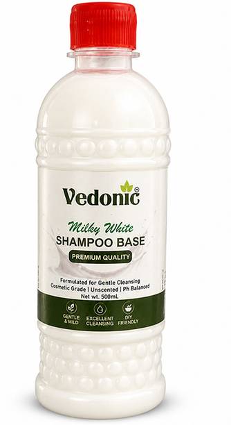Vedonic Milky Shampoo Base | Cosmetic Grade, Unscented | Diy Your Own Haircare