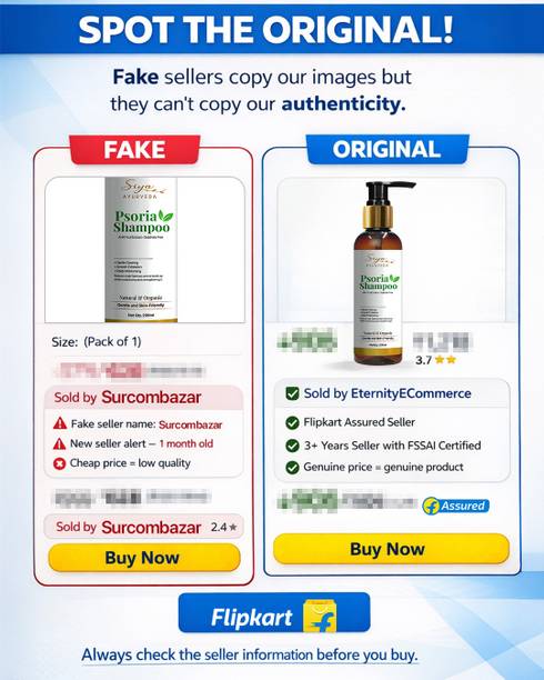 Siya Ayurveda Psoriasis Shampoo | Sulfate-Free 1% Salicylic Acid | Dandruff Free Healthy Scalp