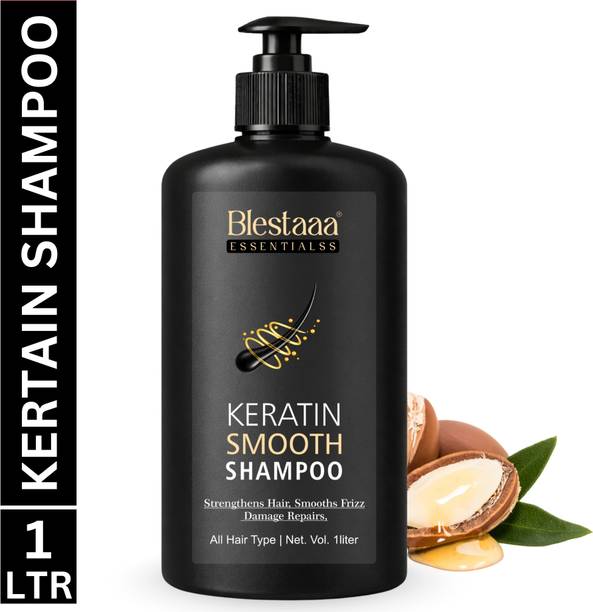 blestaaa essentialss Keratin Shampoo for Smooth, Strong, and Frizz-Free Shiny Hair