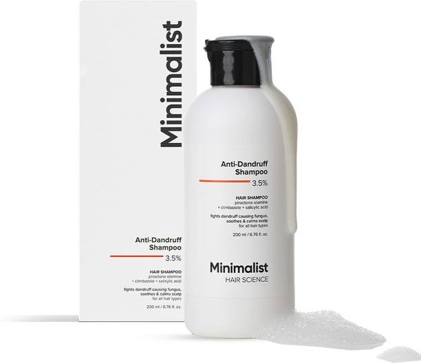 Minimalist Anti-Dandruff Shampoo 3.5%| Cleanses & Treats Itchy Scalp