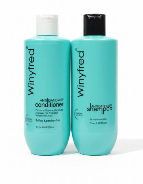 Winyfred Anti Dandruff shampoo and Conditioner | korean formulation | Combo Pack