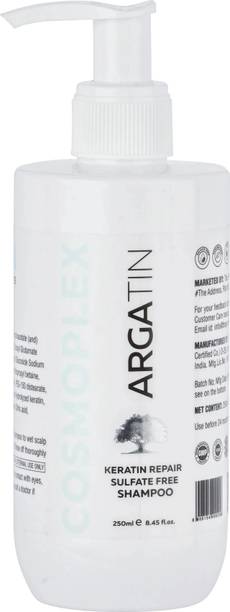 ARGATIN Keratin Repair Sulfate Free Shampoo(Cosmoplex) for Dry and Frizzy