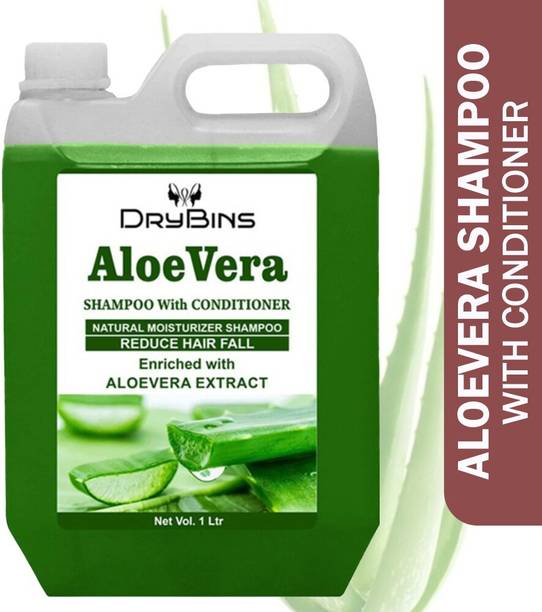 DRYBINS Gentle Aloe Vera Shampoo with Conditioner for Daily Scalp Care