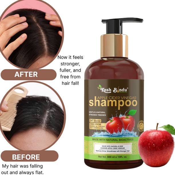 RAHIPA ACV Shampoo Hair Fall Control Dandruff Relief Frizz Reduction Scalp Nourishment