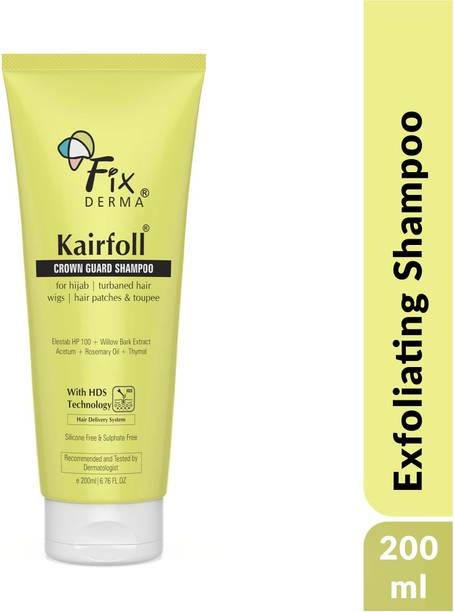 Fixderma Kairfoll Crown Guard Shampoo for Hijab, Turbaned Hair Wigs, Patches & Toupee