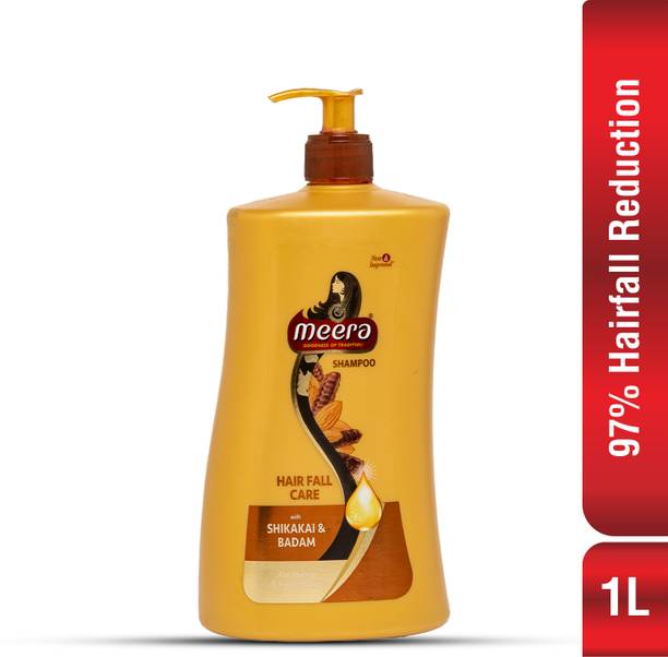 Meera Hairfall Care Shampoo,Shikakai and Goodness Of Badam ,Paraben Free