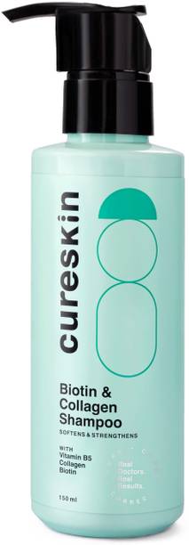 cureskin Biotin & Collagen Shampoo: Strengthen Hair, Reduce Hairfall & Repair Damage