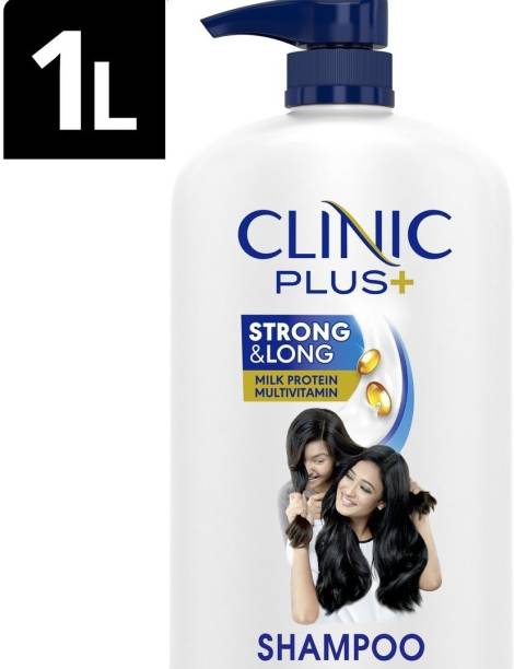Clinic Plus Strong & Long, Healthy With milk protein & Multi-Vitamin Hair Shampoo