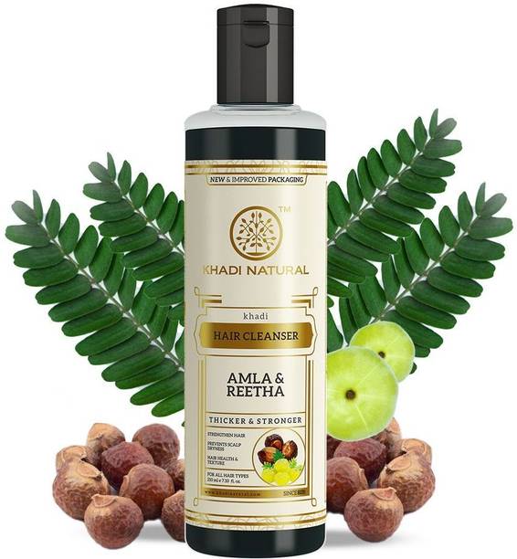 KHADI NATURAL Herbal Amla & Reetha Cleanser/Shampoo