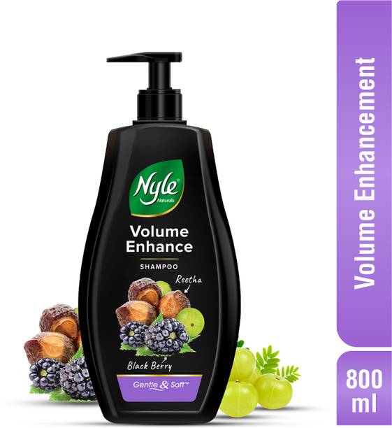 Nyle Natural Volume Enhance Shampoo With Reetha & Blackberry