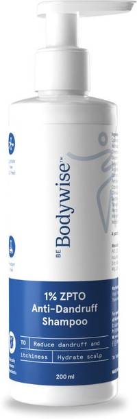 Be Bodywise 1% ZPTO Anti-Dandruff Shampoo | Dual Action Formula | Controls Flakes & Dryness