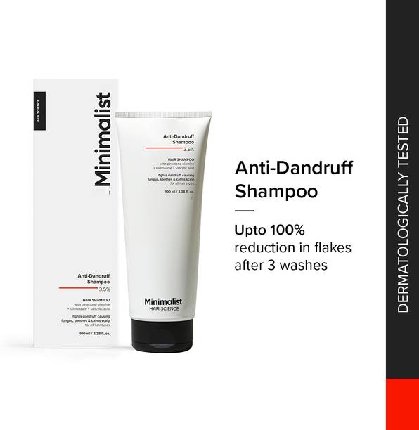 Minimalist 3.5% Anti-Dandruff Shampoo for Women & Men