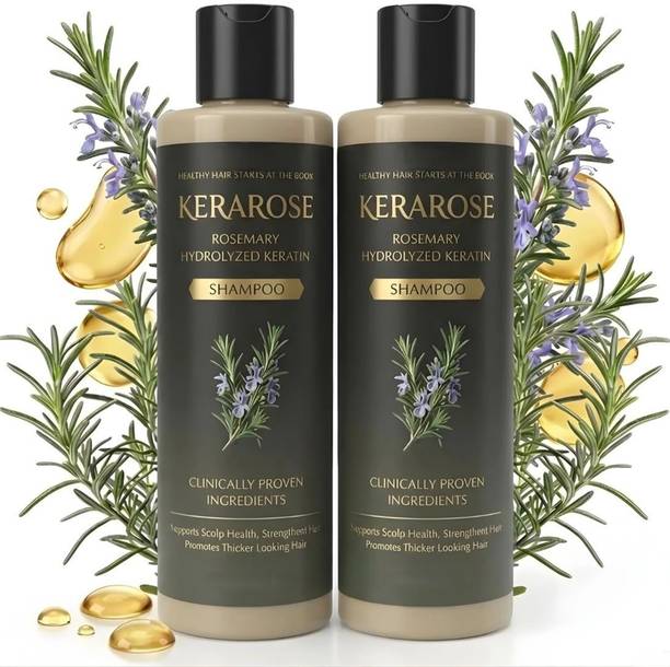 KRISHNAVI Kerarose Shampoo For Hair Fall Moisturizing Nourishing Rosemary Shampoo
