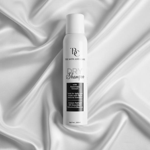 The bath and care Dry Shampoo Waterless Cleanser, Removes Oil & Grease, For All Hair Types