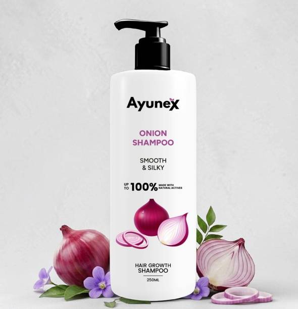 AYUNEX Onion Shampoo 250 ml Moisturizing Hair Care Formula