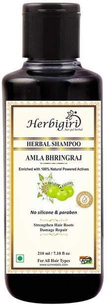 Herbigiri Amla Bhringraj Shampoo ( Paraben Free ) 210ml