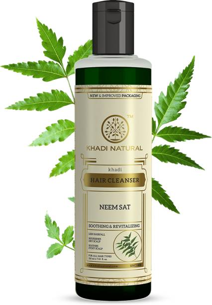 KHADI NATURAL Ayurvedic Neem Sat Hair Cleanser/Shampoo