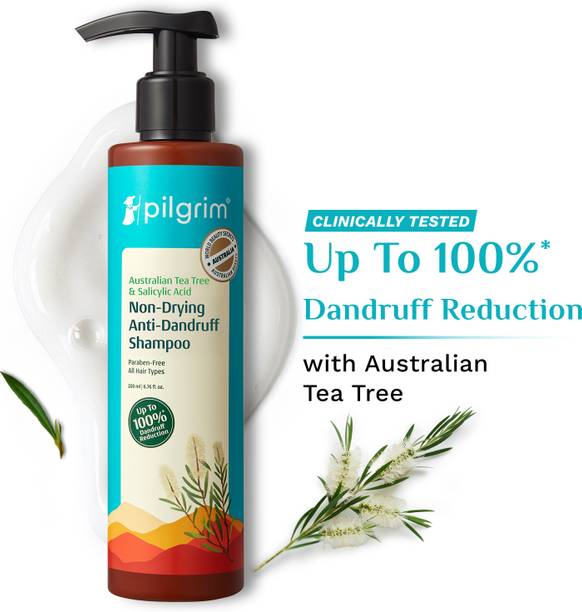 Pilgrim Australian Tea Tree Hair Shampoo for Dandruff|Itchy Scalp|Men and Women
