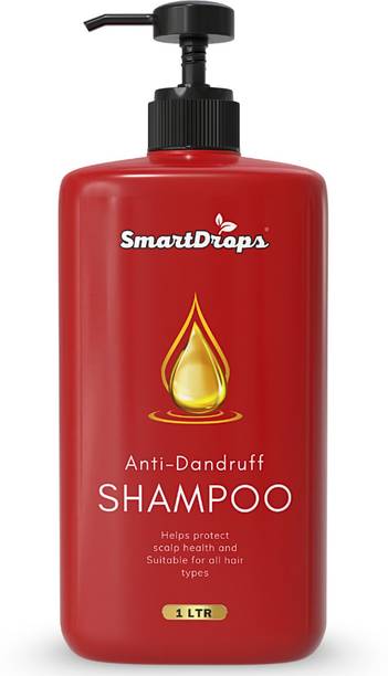 smartdrops Daily Use Anti Dandruff Hair Shampoo for Clean Scalp and Smooth Hair Feel