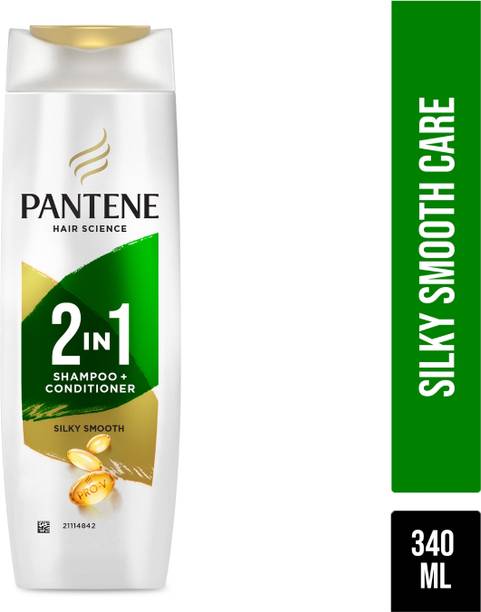 PANTENE Hair Science 2in1 Silky Smooth Shampoo+Conditioner (340 ml)