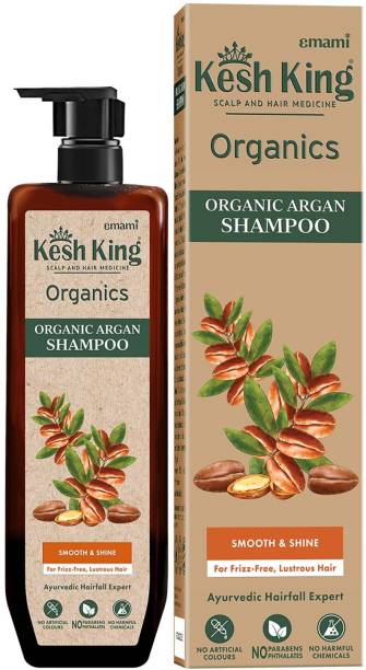 Kesh King Organics Organic Argan Shampoo | Restores Shine | For Silky Price in India